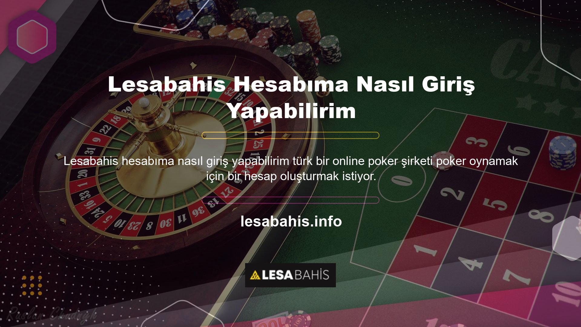 Lesabahis Casino'da oyun oynayarak büyük paralar kazanabilirsiniz