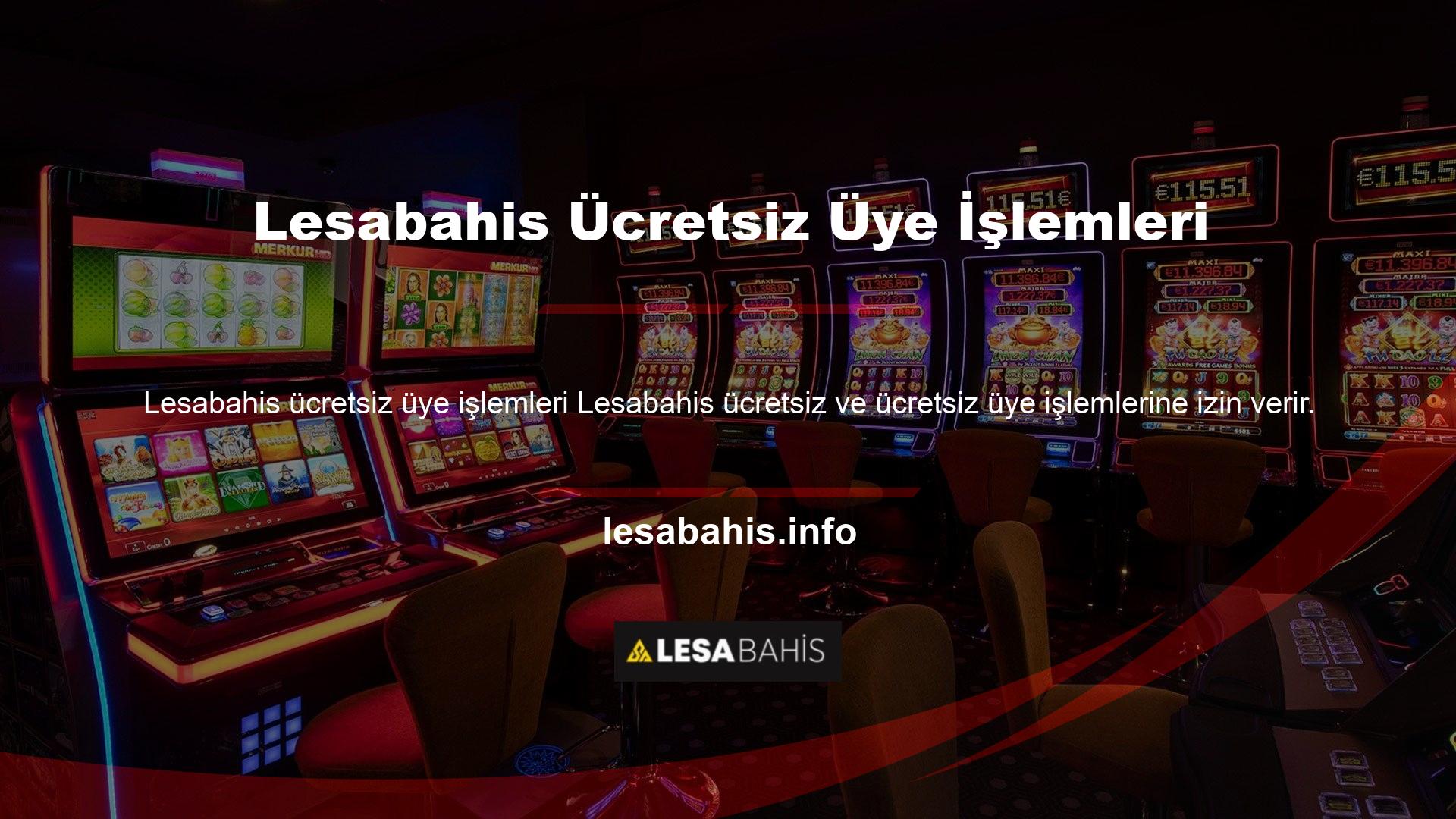 Lesabahis, üyelerine rulet eğlencesini sunan gerçek bir casinodur