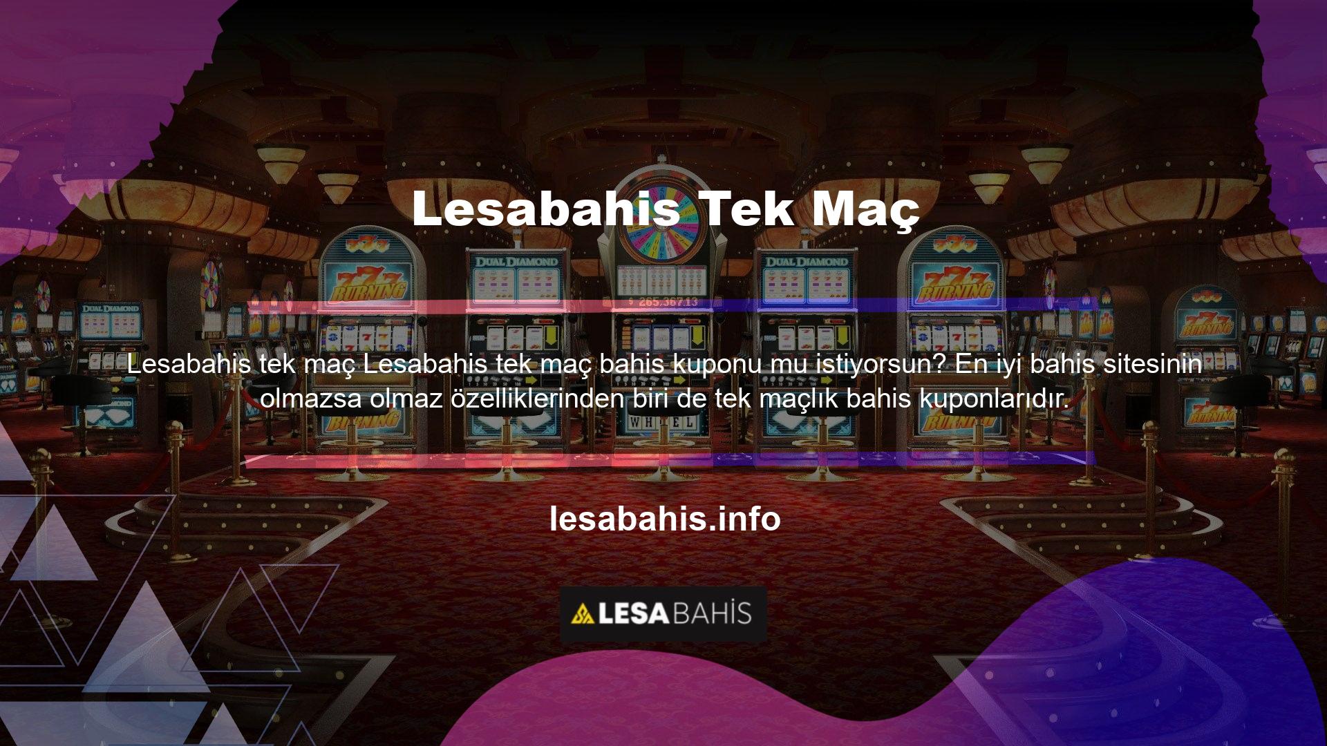 Yerli bahis sitelerini ya da kendini geliştirmemiş yabancı bahis sitelerini tercih edebilirsin
